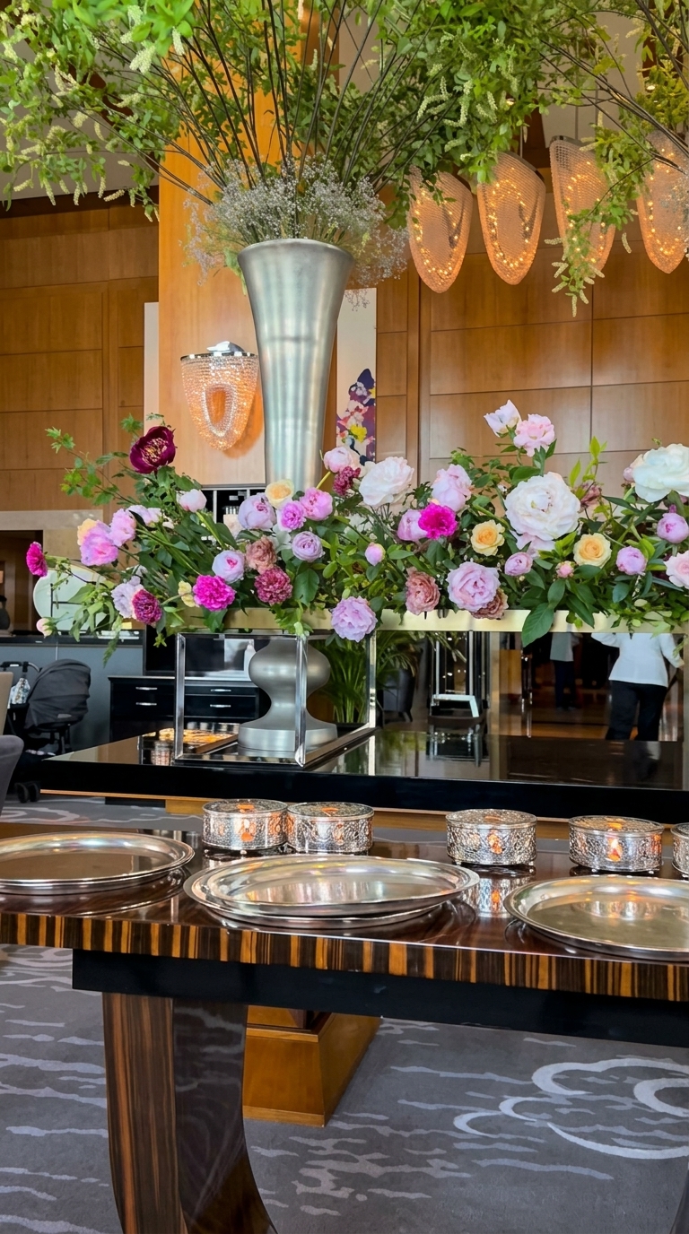 Flowers at The Ritz-Carlton Tokyo