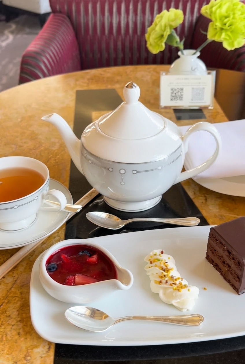 Afternoon tea at The Ritz-Carlton Tokyo