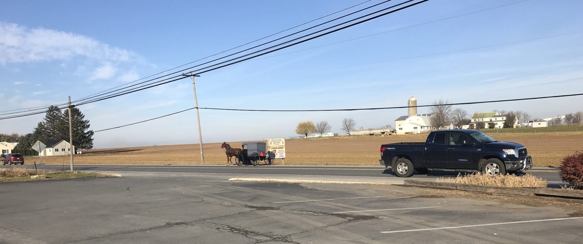 Lancaster County Pennsylvania Amish country scene